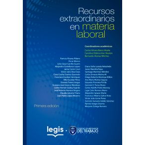 Recursos extraordinarios en materia laboral 1ed